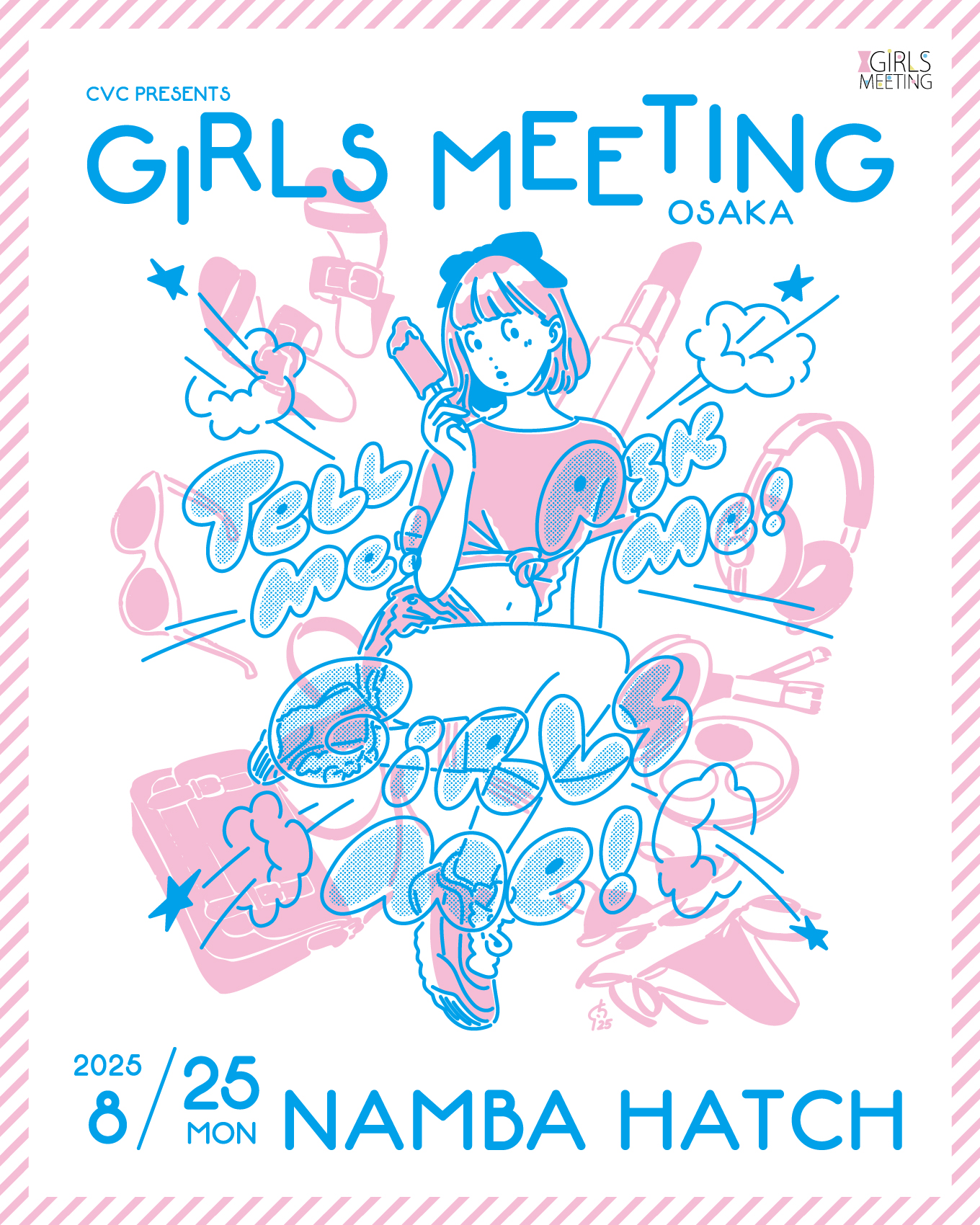 8/25 GIRLS MEETING OSAKA@なんばHach